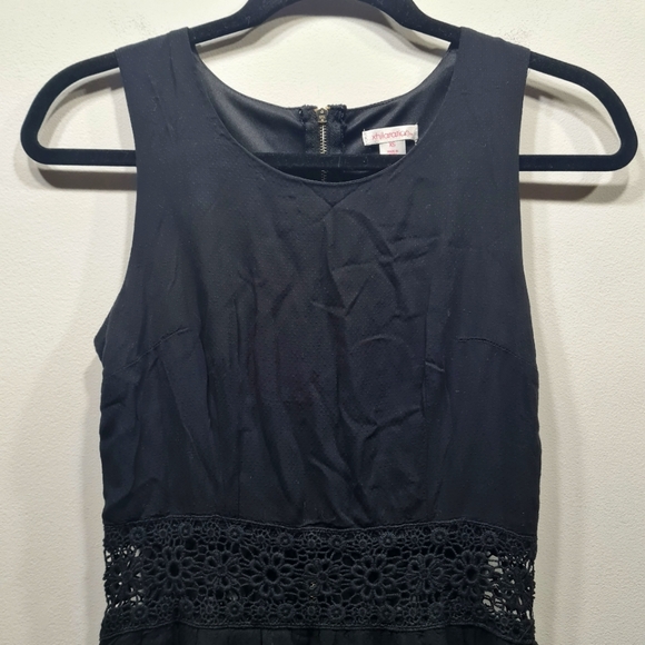 Xhilaration Sleeveless Black Lace Detail Dress Size XS - Picture 3 of 13